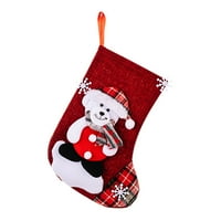 Големи Чорапи Бонбони Чорапи Божиќни Украси Домашен Празник Божиќни Украси За Забави