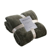 FBBWAP гушкање ќебето е погодно за софи кревети-блендови мека и кадифен лесен