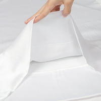 Уникатни поволни цени од свилена перница за бела стандард за коса