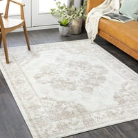 Уметнички ткајачи Роми Трелис област килим, беж, 6'7 9 '