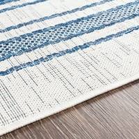 Уметнички ткајачи Тало 5 '7' светло сино ориентален килим на отворено