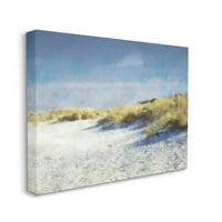 Студените трска од плажа Сенди крајбрежен пејзаж галерија за сликање завиткани од платно печатење wallидна уметност