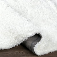 Уметнички ткајачи Вилија бела модерна 8 '10' област килим