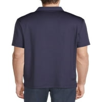 Краток ракав за машки и големи машка изведба на Бен Хоган, печатена маица за голф, до големина 5xl