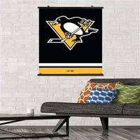Питсбург Пингвини-Логото Ѕид Постер, 22.375 34