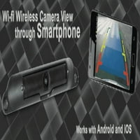VTL420R-Wi-FI Безжична Лента-Тип На Регистарска Табличка Резервна Камера, Што Може да Се Види преку Паметен Телефон
