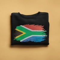 Јужна Африка Знаме Четка Обоени Дуксер Мажи-Слика Од Шатерсток, Машки 4х-Голем