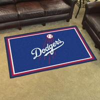 - Лос Анџелес Доџерс 4'x6 'килим